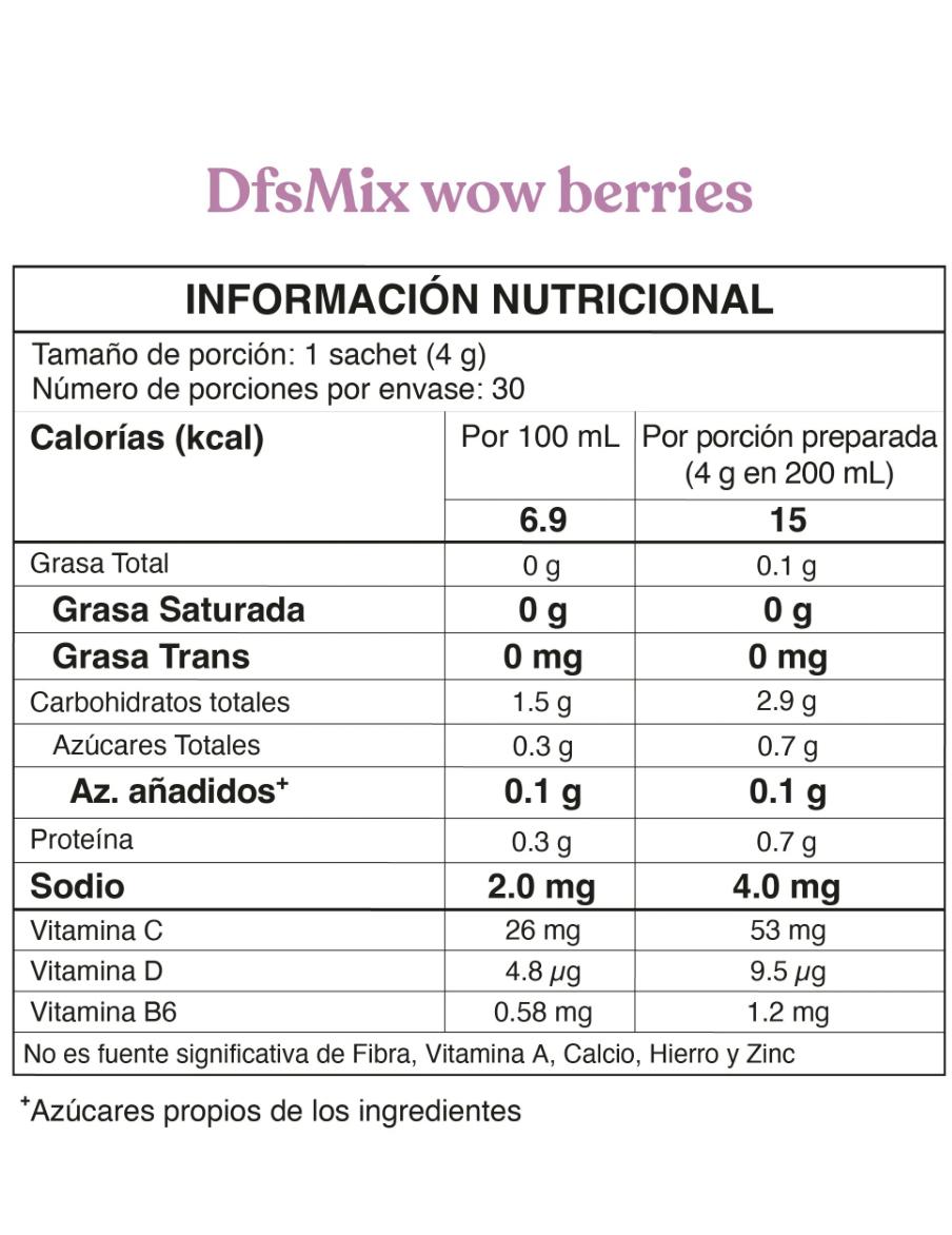 ANTIOXIDANTES NATURALES | DfsMix 120G 30 SOBRES