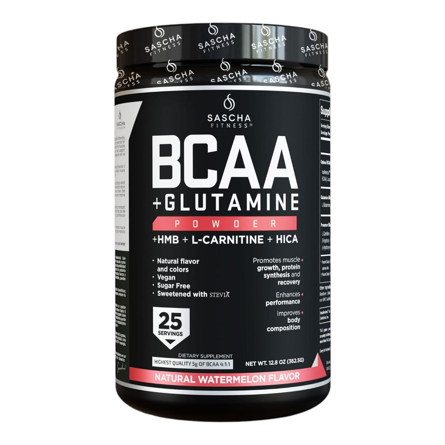 BCAA + GLUTAMINA POWDER 25 SERVICIOS 382G